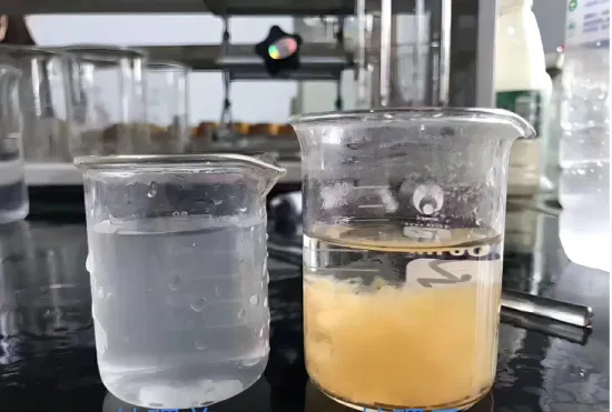 O floculante do Polyacrylamide do tratamento da água acelera a sedimentação